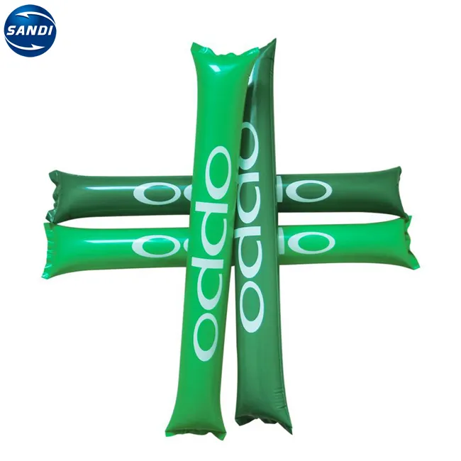 Custom Printing Inflatable Balloon Led Cheering Thunder Stick