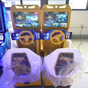 Consoles de jeux de course à pièces, jeux de course d'arcade, simulateurs de course compétitifs, équipements de divertissement en réseau pour duels - Product Image 3