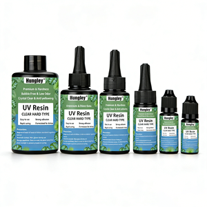 Kristalheldere Ultraviolette UV-harskit, harde epoxylijm in vloeibare vorm voor houtbewerking, verharding met UV-lichtlamp - Product Image 1