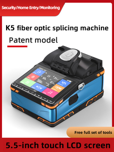 Hot Sale 6 Motors K5 SC POE Optical Fiber Splicer Welding Machine with Touch Screen Vfl Opm 2-Port for FTTH - Product Image 2