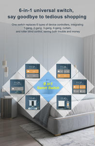 Lanbon L10 Smart Switch Interrupteur d'éclairage pour hôtel et appartement intelligent Master Control WiFi Management Durable for Commercial Use - Product Image 2