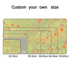 Tapis de souris de jeu personnalisé, mignon, imprimé anime, imperméable, en caoutchouc, antidérapant, base en caoutchouc, taille XXL, grand format, durable - Product Image 2