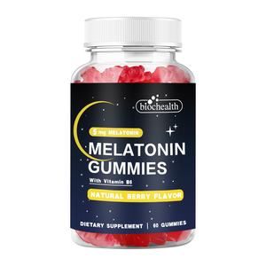 Custom <span class=keywords><strong>White</strong></span> Label Slaap Gummies Voor Kinderen-Melatonine, L Theanine, Kamille En Citroenmelisse, Kauwbaar Supplement Voor Kinderen - Product Image 1
