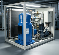 Compresseur Scroll Hermétique SY300 25HP 28.31W R22, Compresseur Scroll Fixe pour Climatisation Commerciale et Réfrigération