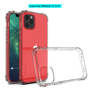 เคสโทรศัพท์มือถือแบบใส TPU 3 มิติ กันกระแทก พร้อมถุงลมนิรภัย ป้องกันรอบด้าน 360 องศา  วัสดุเจลนิ่ม สำหรับ iPhone 12 ป้องกันการตกกระแทก ปกป้องเลนส์ - Product Image 4