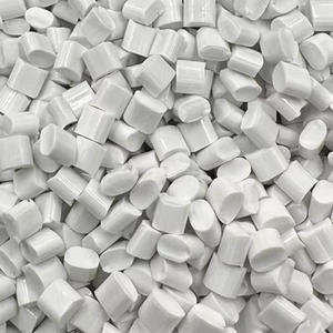 PBT GF25 25% Pellet di Plastica Rinforzata con Fibra di Vetro, Ritardante di Fiamma V0 Modello 05G25, 25kg/sacco, Marca YUNZHI - Product Image 1