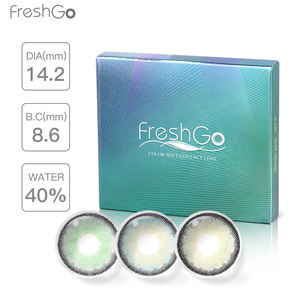 Spedizione gratuita lenti a contatto colorate per occhi softlens Freshgo SONO lenti a contatto a colori annuali per occhi scuri lentes de contato - Product Image 6