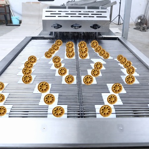 Tốc độ cao quy mô nhỏ và bánh quy Wafer giá rẻ máy làm bánh quy cứng mềm với hệ số nhân lan sang dây chuyền phủ sô cô la - Product Image 3