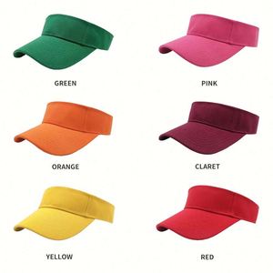 Design Adult Cap Summer Empty Hats Outdoor Tennis Baseball Sport Adjustable Sun Visors Golf Empty <b>Top</b> Caps - Product Image 6