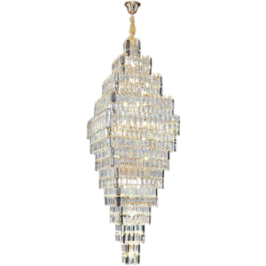 Lámpara de Techo Colgante Redonda Elegante de Lujo con Bolas de Cristal K9 para Hotel y Hogar - Product Image 6