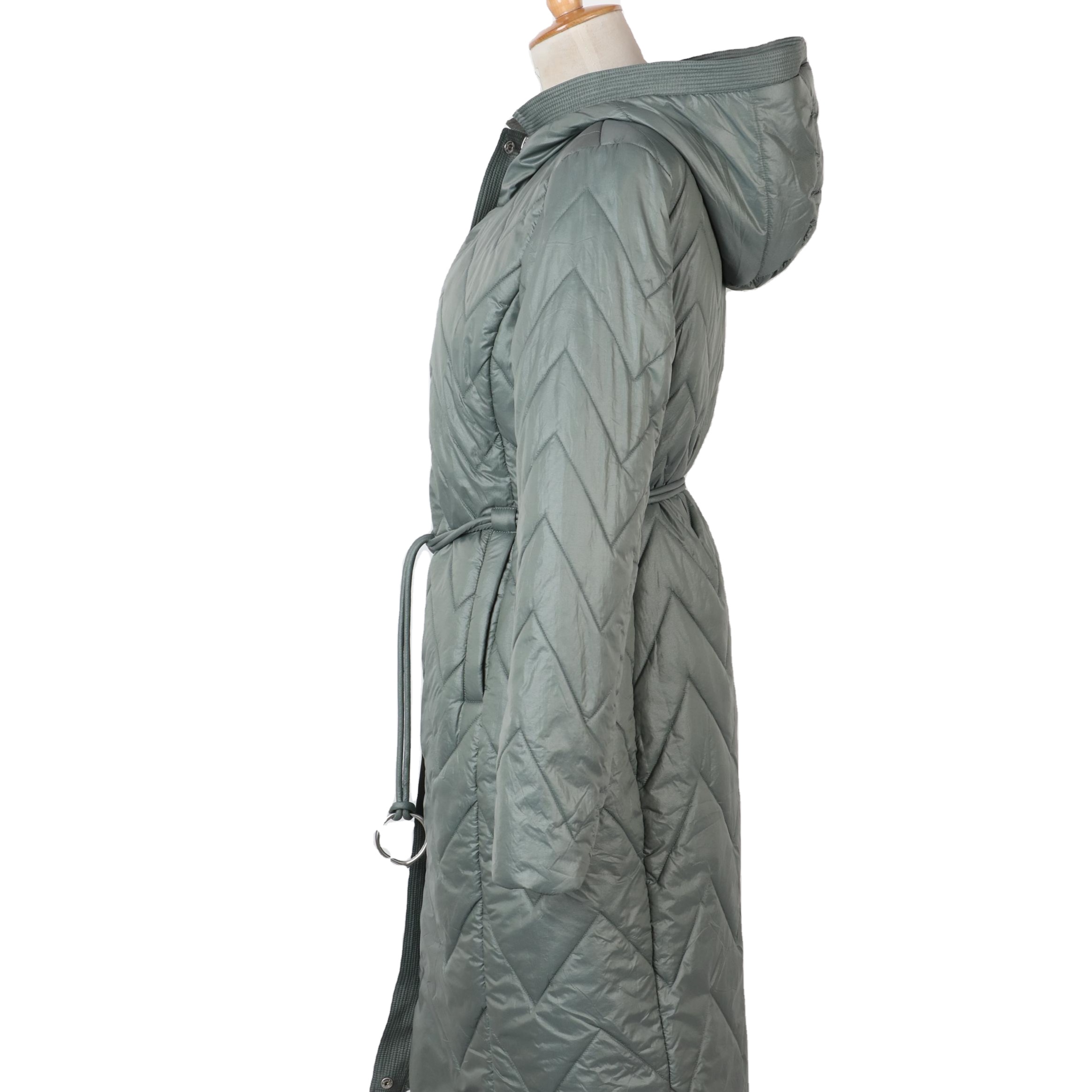 Осень-зима 2021, модное женское пальто-пуховик, длинная парка, повседневная верхняя одежда