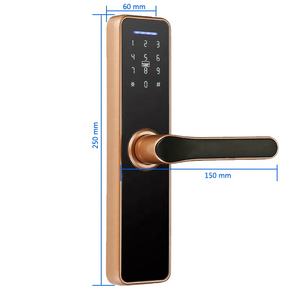 Vida inteligente Tarjeta de contraseña electrónica cerradura inteligente Oficina <span class=keywords><strong>seguridad</strong></span> sin llave Puerta de madera apartamento <span class=keywords><strong>Airbnb</strong></span> cerraduras de puerta inteligentes - Product Image 4