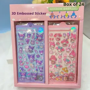 Pegatina Decorativa al por Mayor en Caja Rígida, con Relieve 3D, Impermeable, con Diseño de Dibujos Animados - Product Image 2