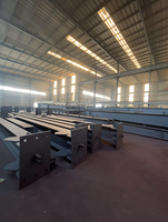 Edificio de Estructura de Acero Resistente Personalizado, Almacén Industrial Prefabricado, Arena de Gran Escala, Construcción de Estructura de Acero para Fábrica
