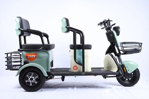 Nuevo Diseño de Triciclo Eléctrico de 600W, 32km/H, 60v, Triciclo Eléctrico Abierto de Tres Ruedas para Adultos - Product Image 6