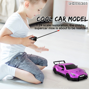 Échelle 1:24 Modèle 4 Canaux Jouet <span class=keywords><strong>Voiture</strong></span> Articles De Jeu Petit Pas Cher Rc Drift Cars Jouets Jeux De Course pour Enfants Garçon avec Télécommande - Product Image 2