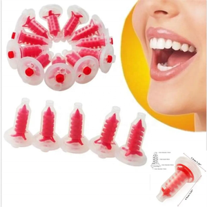 Directo de fábrica <span class=keywords><strong>Dental</strong></span> <span class=keywords><strong>Red</strong></span> Static 1:1 Tip Puntas de mezcla oral desechables para material de impresión - Product Image 5