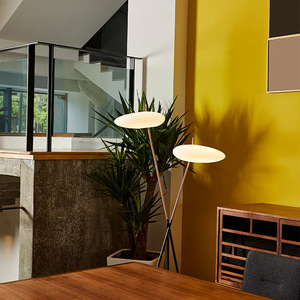 Nordic Minimalist Luxury Floor <b>Lamp</b> E27 Base Instagram-Worthy Modern Design for Girly Bedroom Living Room for Sofa Placement - Product Image 3