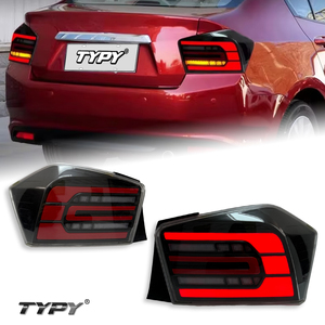 TYPY Nuevo para 2008-2014, Luces Traseras LED para City, Estilo City Modificado con Luces de Circulación y Señales de Giro Luminosas - Product Image 1
