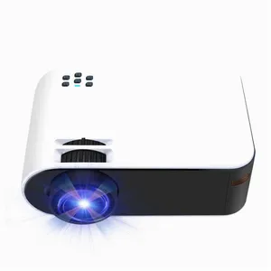 3D Beamer TD60 Mini Projector Portable WiFi Android 6.0 Home Cinema for 1080P Video 2400 Lumens Phone Video 4K Projectors