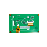 شاشة عرض TFT LCD مقاس 5 بوصات بدقة 800×480 مع شاشة لمس سعوية 550 شمعة/م2 لـ Raspberry Pi 3 و4 ولأنظمة HMI المدمجة