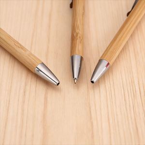 Eco-friendly Bamboo Metal Ballpoint <b>Pen</b> with logo Slim Signature <b>Pen</b> Custom <b>Pen</b> Write Smoothly Suitable for Corporate Gifts - Product Image 2