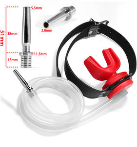 बीडीएसएम वयस्क कामुक खिलौने मौखिक फैलाव प्लग मुंह गाग कैथेटर फेथ गुलाम खिलौने के साथ - Product Image 2