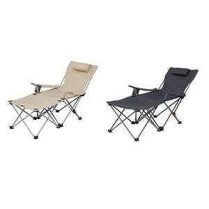 Silla Reclinable 2 en 1 de Grado Profesional con Reclinación Ajustable para <span class=keywords><strong>Playa</strong></span>, Jardín y Camping, Tela Oxford 600D y Acero - Product Image 5