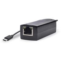 SDAPO P2C5V PoE ke Adaptor Konverter Tipe C 48V ke DC 5V 2A 1500V Adaptor Ethernet Isolasi Tegangan Tinggi untuk Tablet