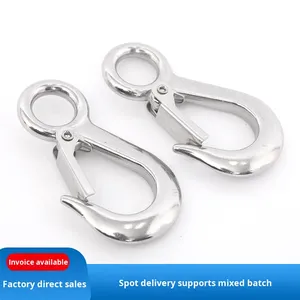 <span class=keywords><strong>Crochet</strong></span> <span class=keywords><strong>de</strong></span> levage en acier inoxydable 304, <span class=keywords><strong>crochet</strong></span> <span class=keywords><strong>de</strong></span> chargement, <span class=keywords><strong>crochet</strong></span> à fourche directionnel, anneau rotatif, <span class=keywords><strong>crochet</strong></span> <span class=keywords><strong>de</strong></span> traction <span class=keywords><strong>col</strong></span> <span class=keywords><strong>de</strong></span> <span class=keywords><strong>cygne</strong></span> à charge lourde, sans finition - Product Image 4