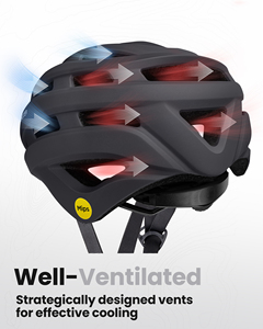 <span class=keywords><strong>Casque</strong></span> de vélo double sport respirant Outdoormaster - Équipement de sécurité unisexe pour le VTT et la conduite sur route - Product Image 5