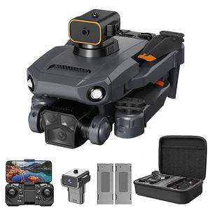 Nouveau <span class=keywords><strong>drone</strong></span> <span class=keywords><strong>P8</strong></span> 8K avec ESC, double caméra HD <span class=keywords><strong>4K</strong></span>, Wifi 5G, FPV, évitement d'obstacles à 360°, flux optique, vol stationnaire, quadricoptère pliable, jouets - Product Image 3