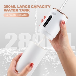 Irrigador Bucal Portátil, Limpiador Dental Eléctrico Recargable por USB, Resistente al Agua, para Cuidado Bucal en Viajes - Product Image 5