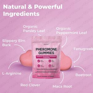 개인 라벨 페로몬 구미는 천연 페로몬 혼합 베리 맛 60 카운트 향상 - Product Image 3