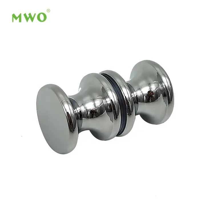 Brass glass door knob handle supplier