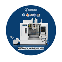 Centre d'usinage vertical CNC 3 axes VMC866 SGSK BT40 8000 tr/min, course Y Z 600 mm, 24 bras porte-outils ATC, robuste pour atelier de moulage