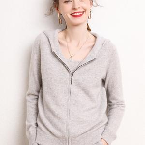 Cárdigan de Cachemira de estilo corto para <span class=keywords><strong>mujer</strong></span>, suéter de punto, nuevo diseño, <span class=keywords><strong>2022</strong></span> - Product Image 5