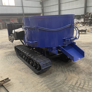 मोबाइल फ्लैट मुंह तैयार मिश्रित कंक्रीट पंप, सभी इलाके क्रॉलर प्रकार इंजीनियरिंग कंक्रीट मिक्सिंग टैंक. - Product Image 2