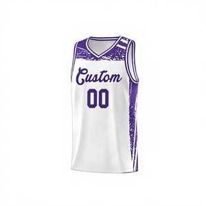 Ensembles d'uniformes de basketball respirants pour hommes, imprimés par transfert thermique - Spandex/Nylon, sans manches, séchage rapide, toutes saisons, Front Run Apparel - Product Image 1