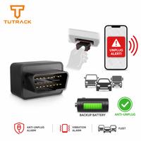Perangkat OBD 4G dengan Baterai Internal, Alarm Anti Lepas Kabel, GPS Real-Time, BDS, LBS, Geofence, Alarm Getaran, Anti Maling untuk Armada, Pelacak GPS OBD