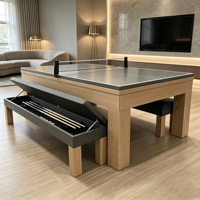 Nouvelles Tables de Billard de Luxe Personnalisées Design 8 Ball Haut de Gamme pour Intérieur Moderne 7ft 8ft 9ft