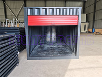 16 '20' une extrémité enroulable porte paquet plat démontable démanteler unités de stockage en libre-service conteneurs portables