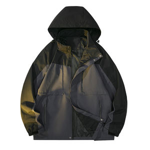 Nouvelle veste d'extérieur pour homme, coupe ample, grande taille, coupe-vent et imperméable, idéale pour la randonnée en montagne – Collection automne, modèle très prisé - Product Image 4
