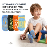Chaussettes de yoga antidérapantes de haute qualité pour enfants et adultes, motif antidérapant, pour l'été, avec bas élastiques, vente en gros pour bébés et tout-petits