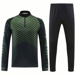 Conjunto de Camiseta de Fútbol Personalizada con Cuello en V, Transpirable, Talla Grande, para Verano, 100% Poliéster, Ropa Deportiva para Entrenamiento - Product Image 1