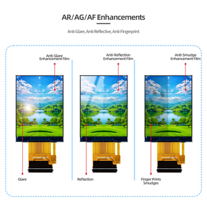 จอแสดงผล TFT LCD ขนาดเล็กแบบกำหนดเอง 2.<span class=keywords><strong>4</strong></span> นิ้ว 240x320 พร้อมหน้าจอสัมผัสแบบโมดูล 20 พิน - Product Image 3