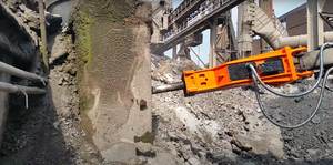 मोंडे md450 उच्च गुणवत्ता 20 क्रेमो स आईएसओ 1-2 टन खुदाई के लिए मौन प्रकार के साथ 1-2 टन खुदाई के लिए प्रमाणित हाइड्रोलिक ब्रेकर - Product Image 6