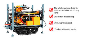 Máquina de Perfuração Micropile Mini Montada em Esteira - Product Image 6