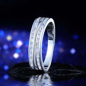 Stackable Ring For Women Sparkling Stone Elegant Party Fashion Finger Jewelry <b>Gift</b> - Product Image 5