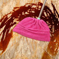 FF3153 Chiffon de nettoyage en microfibre multifonction Maison Bureau Salle de bain Cuisine Vadrouille Pantoufles Lavable Microfibre Paresseux Balai Couverture